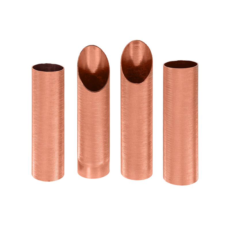 أنبوب النحاس منقوش